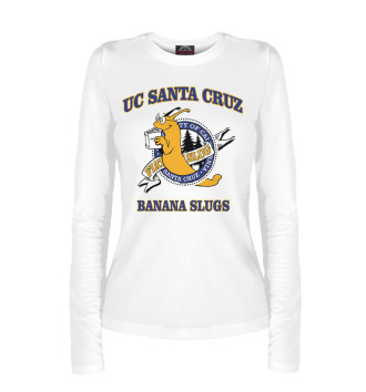 Женский Лонгслив UC Santa Cruz Banana Slugs