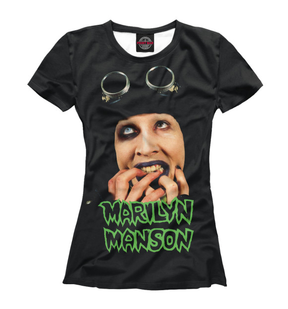 Женская Футболка Marilyn Manson