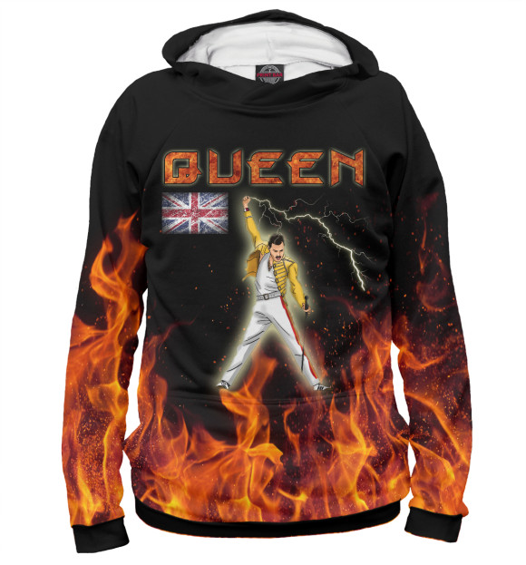 Худи Queen & Freddie Mercury для девочек 