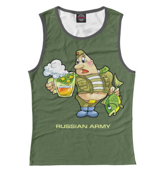 Майка для девочек Армия России, настоящий полковник