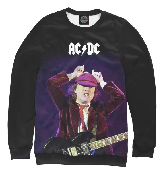 Свитшот AC/DC для девочек 
