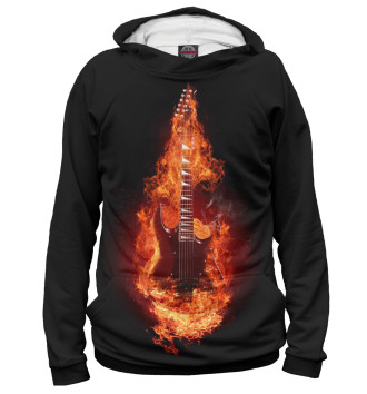 Худи Гитара в огне
