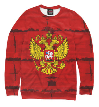 Свитшот для девочек Russia collection red