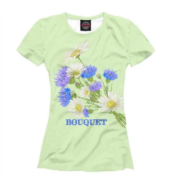 Футболка Bouquet для девочек 