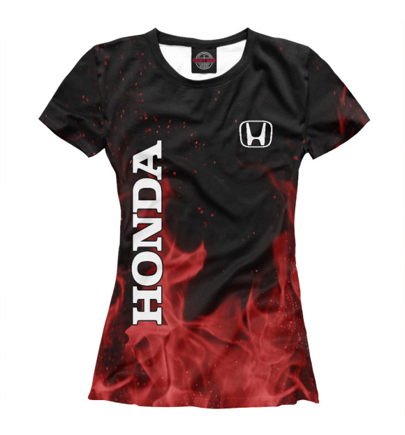 Футболка Honda red fire для девочек 