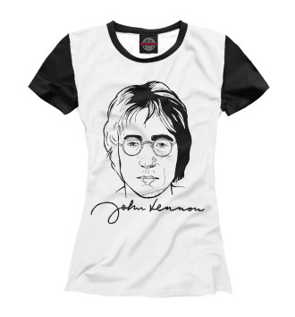 Женская Футболка John Lennon