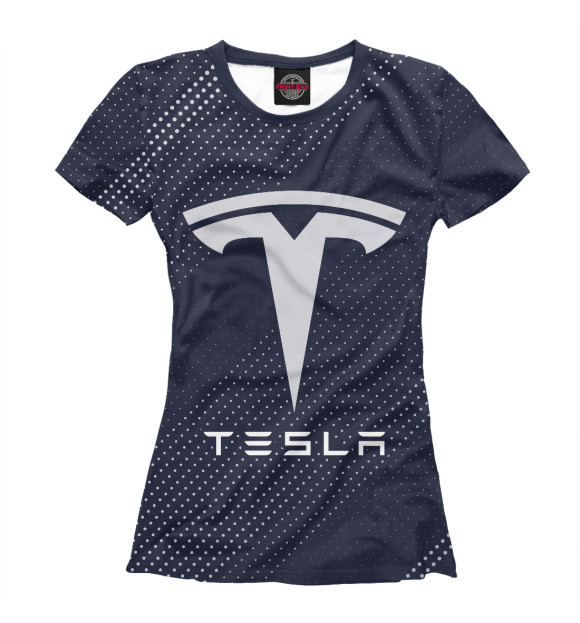 Футболка Tesla / Тесла для девочек 