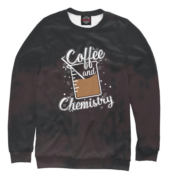 Свитшот Coffee and Chemistry для мальчиков 