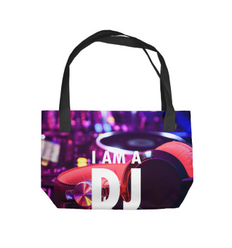 Пляжная сумка I am a DJ