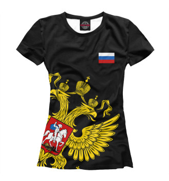 Футболка Россия Флаг и Герб