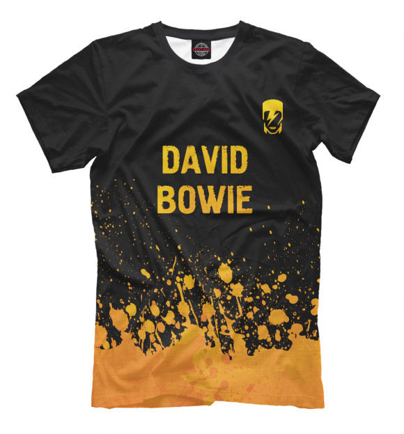 Футболка David Bowie Gold Gradient для мальчиков 