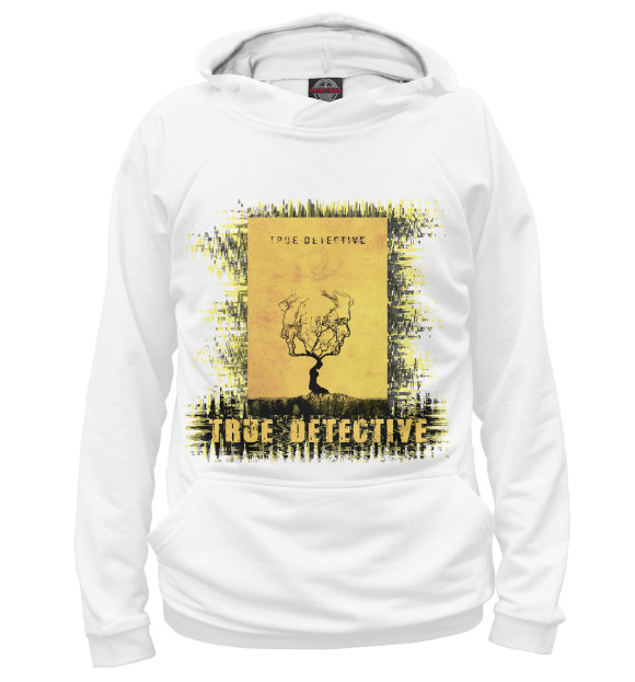 Женское Худи True detective (yellow theme)