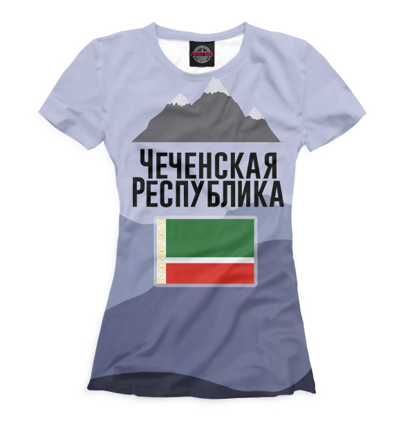 Футболка Чечня для девочек 