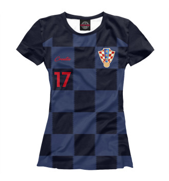 Футболка для девочек Марио Манджукич - Сборная Хорватии