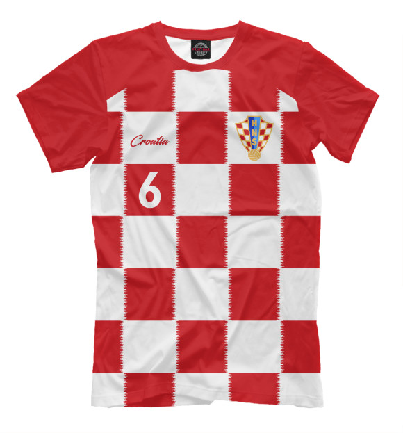 Футболка Деян Ловрен - Сборная Хорватии для мальчиков 