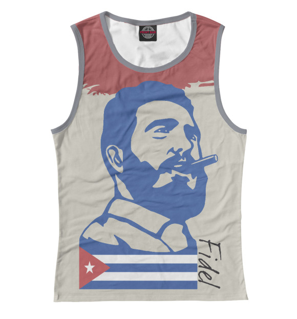 Майка Фидель Кастро - Куба для девочек 