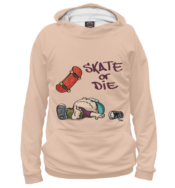 Худи Skate or Die для девочек 