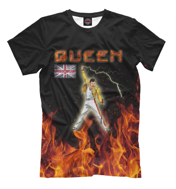 Футболка Queen & Freddie Mercury для мальчиков 