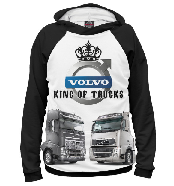 Худи VOLVO - король грузовиков для девочек 