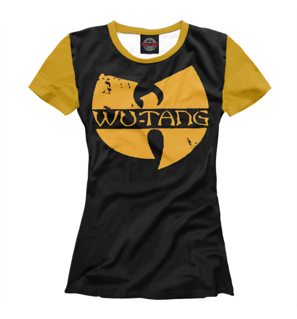 Футболка Wu-Tang Clan (yellow) для девочек 