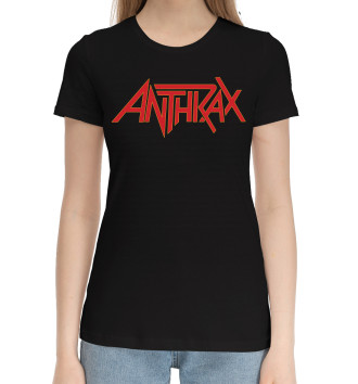 Хлопковая футболка Anthrax