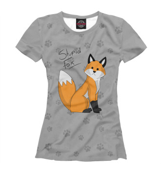 Женская Футболка A Foxy Fox