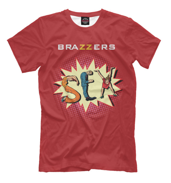 Футболка Brazzers для отпуска для мальчиков 
