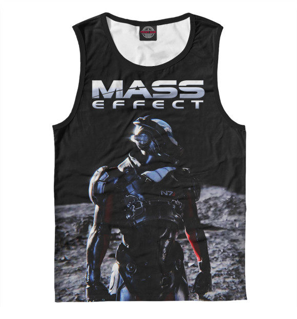 Майка Mass Effect для мальчиков 