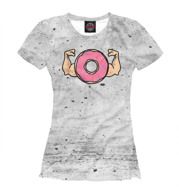 Футболка Donut With Muscles для девочек 