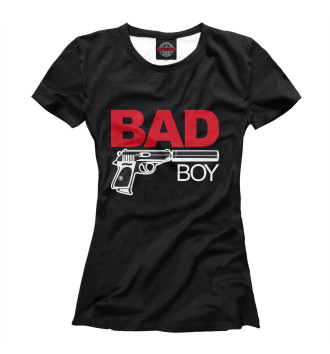 Футболка для девочек Bad boy