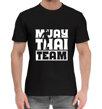 Мужская Хлопковая футболка MUAY THAI TEAM