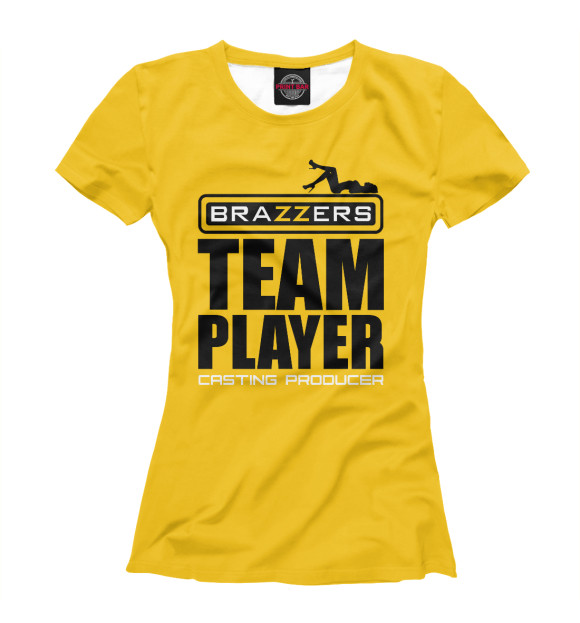 Футболка Brazzers Team player для девочек 