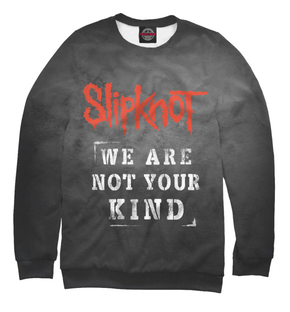 Свитшот Slipknot - we are not your kind для девочек 