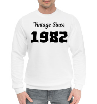 Хлопковый свитшот Vintage Since 1982