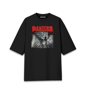 Хлопковая футболка оверсайз Pantera