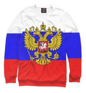 Свитшот для девочек Герб Российской Федерации