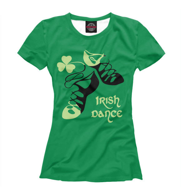 Футболка Ireland, Irish dance для девочек 