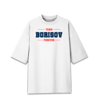 Хлопковая футболка оверсайз Team Borisov