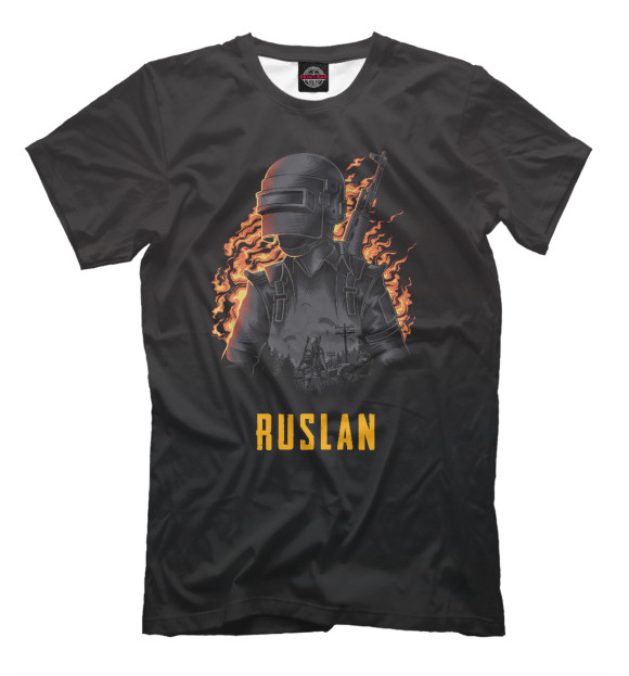 Футболка PUBG - Ruslan для мальчиков 