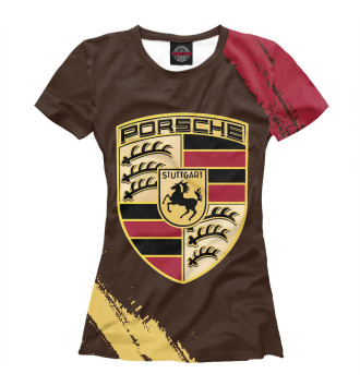 Футболка для девочек Porsche / Порше