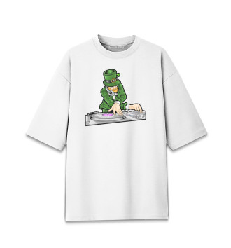 Мужская Хлопковая футболка оверсайз St. Patrick's day