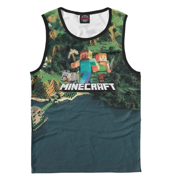 Майка Minecraft для мальчиков 