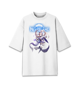 Хлопковая футболка оверсайз The Legend of Neverland