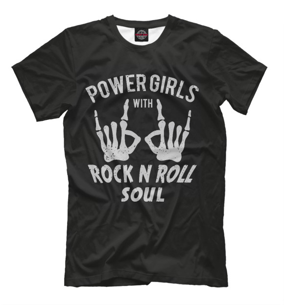 Футболка Power Girls with Rock n Roll для мальчиков 