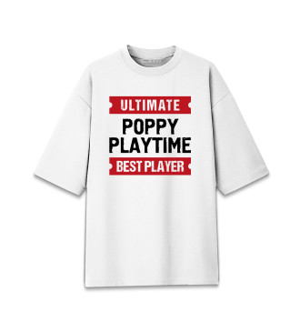 Мужская Хлопковая футболка оверсайз Poppy Playtime Ultimate