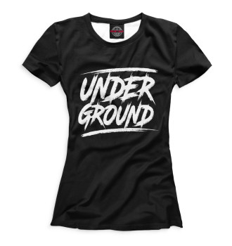 Женская Футболка Underground