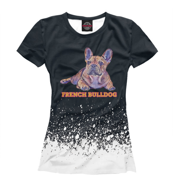 Футболка French Bulldog Lover для девочек 
