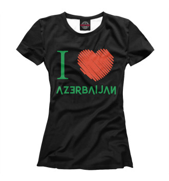 Футболка Love Azerbaijan