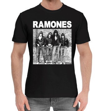 Мужская Хлопковая футболка Ramones - Ramones
