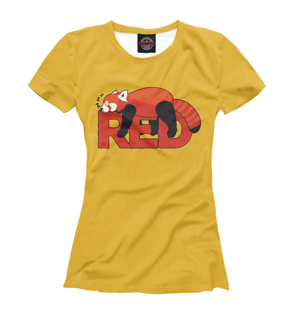 Футболка Red Panda для девочек 